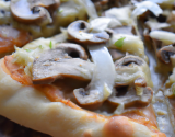 Pizza aux champignons