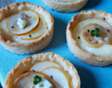 Tartelettes aux poires et au gorgonzola