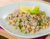 Salade de pois chiches et thon