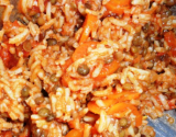 Riz aux lentilles carottes