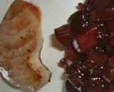 Thon&#x20;&#x00E0;&#x20;l&#x27;artichaut,&#x20;sauce&#x20;vin&#x20;rouge