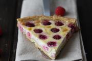 Tarte aux framboises et mascarpone