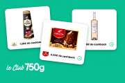 Le Club 750g : voici 3 offres pour faire des économies sur l’achat de vos produits préférés !