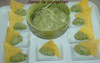 Caviar de courgettes économique