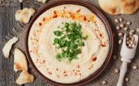 Houmous au cumin et paprika doux