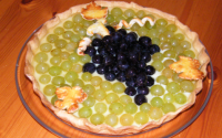 Tarte aux deux raisins