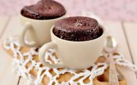 Mug cake chocolat