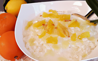 Riz au lait et aux agrumes