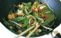 Wok de légumes façon thaïlandaise