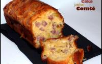 Cake jambon comté