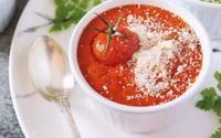 Vous avez une brique de gaspacho ? Transformez-la en flan à la tomate en un clin d'œil