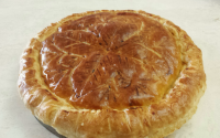 Galette des rois à la frangipane anisée