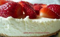 Cheesecake aux fraises facile