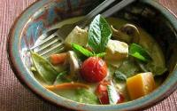 Curry vert aux légumes primeurs