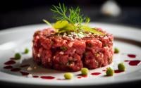 “De la bonne viande” : Cyril Lignac partage sa recette de tartare de boeuf aux légumes confits