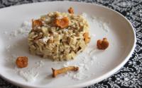 Crozets aux girolles façon risotto