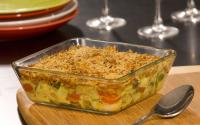 Gratin de légumes du soleil façon crumble