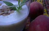 Smoothie Pêche verveine fraîche