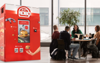 C'est le monde de demain... Des distributeurs automatiques de Burger débarquent !