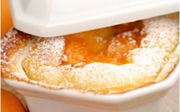 Clafoutis aux abricots caramélisés