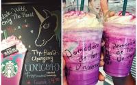 Le frappuccino licorne Starbucks rend Instagram zinzin
