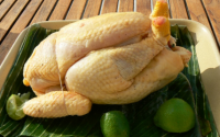 Poulet rôti façon thaï