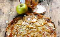 Tarte fine à la pomme et à la Confiture de Lait Bonne Maman