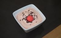 Mousse fraise tagada au siphon