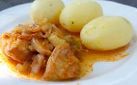 Cabillaud au vin blanc