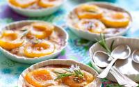 Clafoutis aux abricots et thym