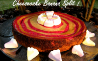 Banana split Cheesecake