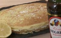 Pâte à crêpes au rhum