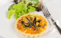 Tartelettes au potimarron et aux moules