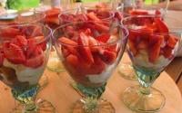 Trifle Fraises Mascarpone