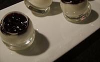 Duo de panna cotta de fromage de brebis basque