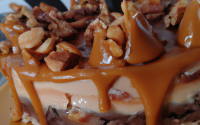 Gâteau au snickers