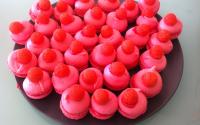 Macarons aux fraises Tagada