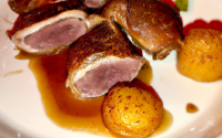 Cuisses de canard a la normande