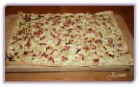 Flammenküche ou tarte flambée