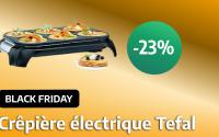 Black Friday : cette crêpière électrique Tefal est plus abordable que jamais, c’est le moment de s’équiper !