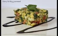 Tartare de courgettes