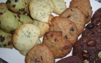 Cookies légers au thé vert et pépites de chocolat