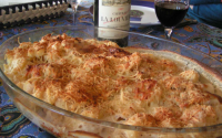 Gratin de panais et de pommes de terre