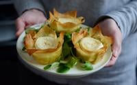 Tartelettes croustillantes chèvre et poireaux, riz rouge sauté au poulet et aux épinards... Votre menu healthy de la semaine du 10 au 14 janvier par 750green