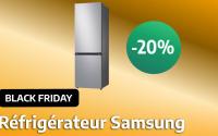 Black Friday Week : le prix de ce réfrigérateur-congélateur Samsung subit une grosse baisse !