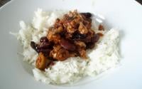 Chili con carne et son riz basmati