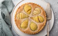 Tarte amandine aux poires