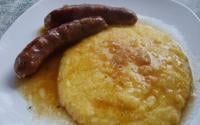 Polenta aux reblochon et Diot de Savoie