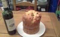 Panettone aux raisins de Smyrne et à l'amande