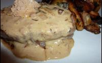 Sauce champignon foie gras arome truffe